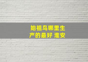 始祖鸟哪里生产的最好 淮安